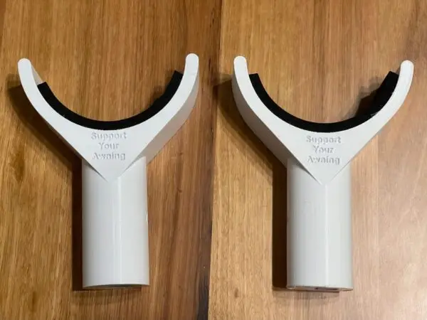 White Top Bracket Damaged