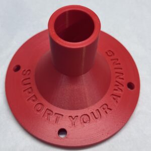 Replacement Base Bracket v2 - Red